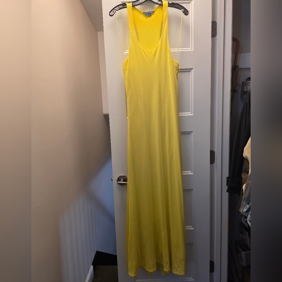 Ralph Lauren Dresses & Skirts - Ralph Lauren Black Label Sunny Yellow Racerback Maxi Dress